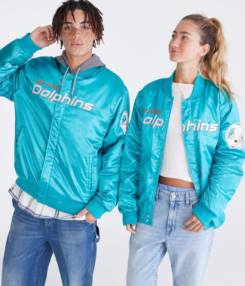 Miami Dolphins Bomber Jacket Miami Dolphins Bomber Jacket