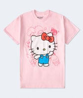 Hello Kitty and Friends Sketch Oversized Graphic Tee