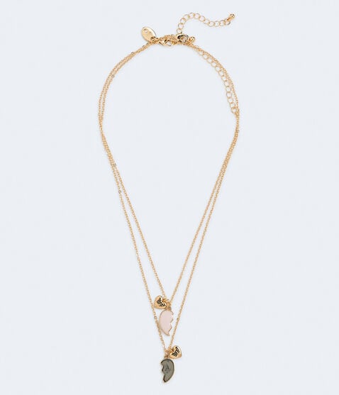 Best Friends Heart Necklace 2-Pack Best Friends Heart Necklace 2-Pack