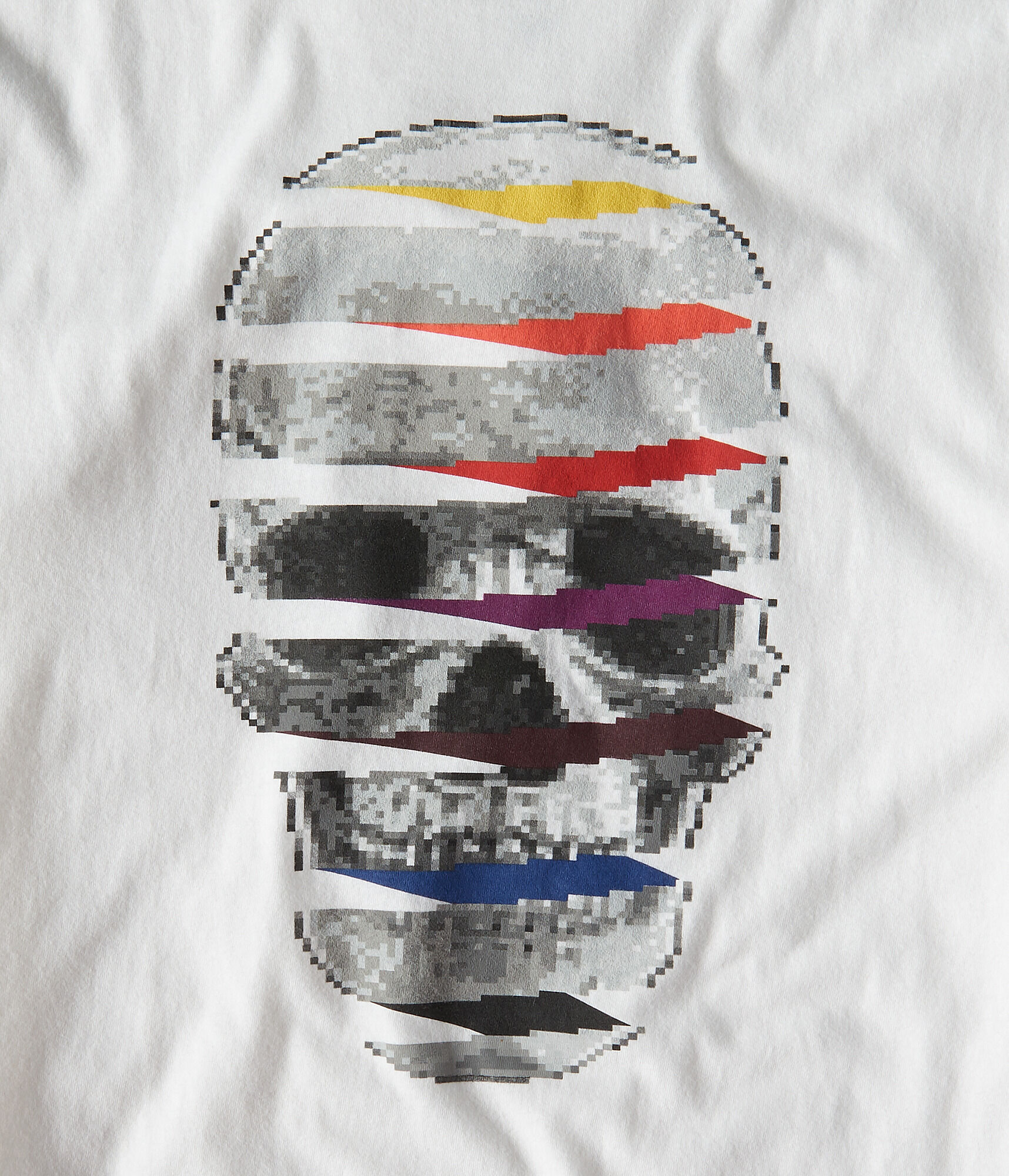 Free State Pixelated Skull Graphic Tee