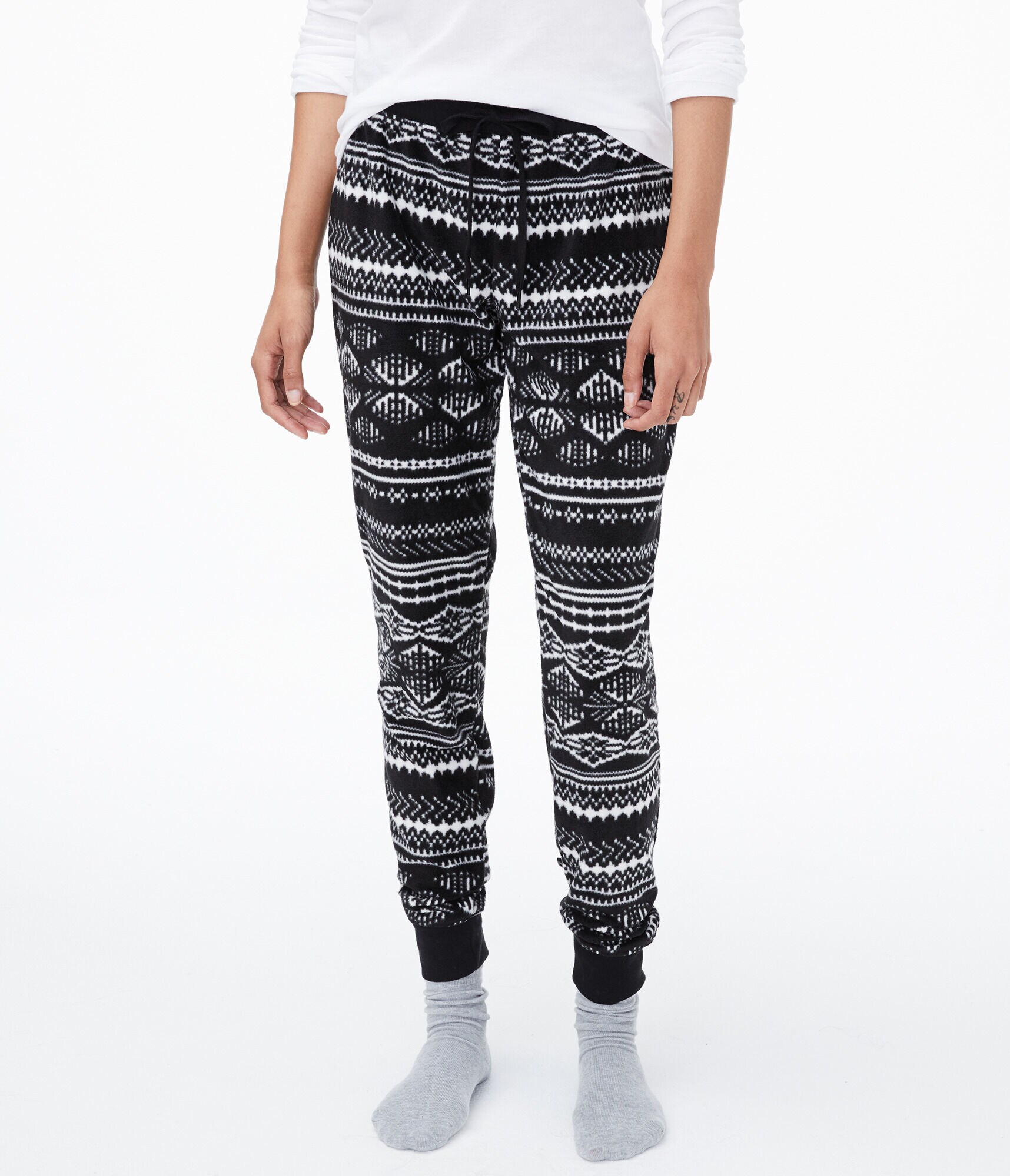 Fair Isle Polyfleece Joggers