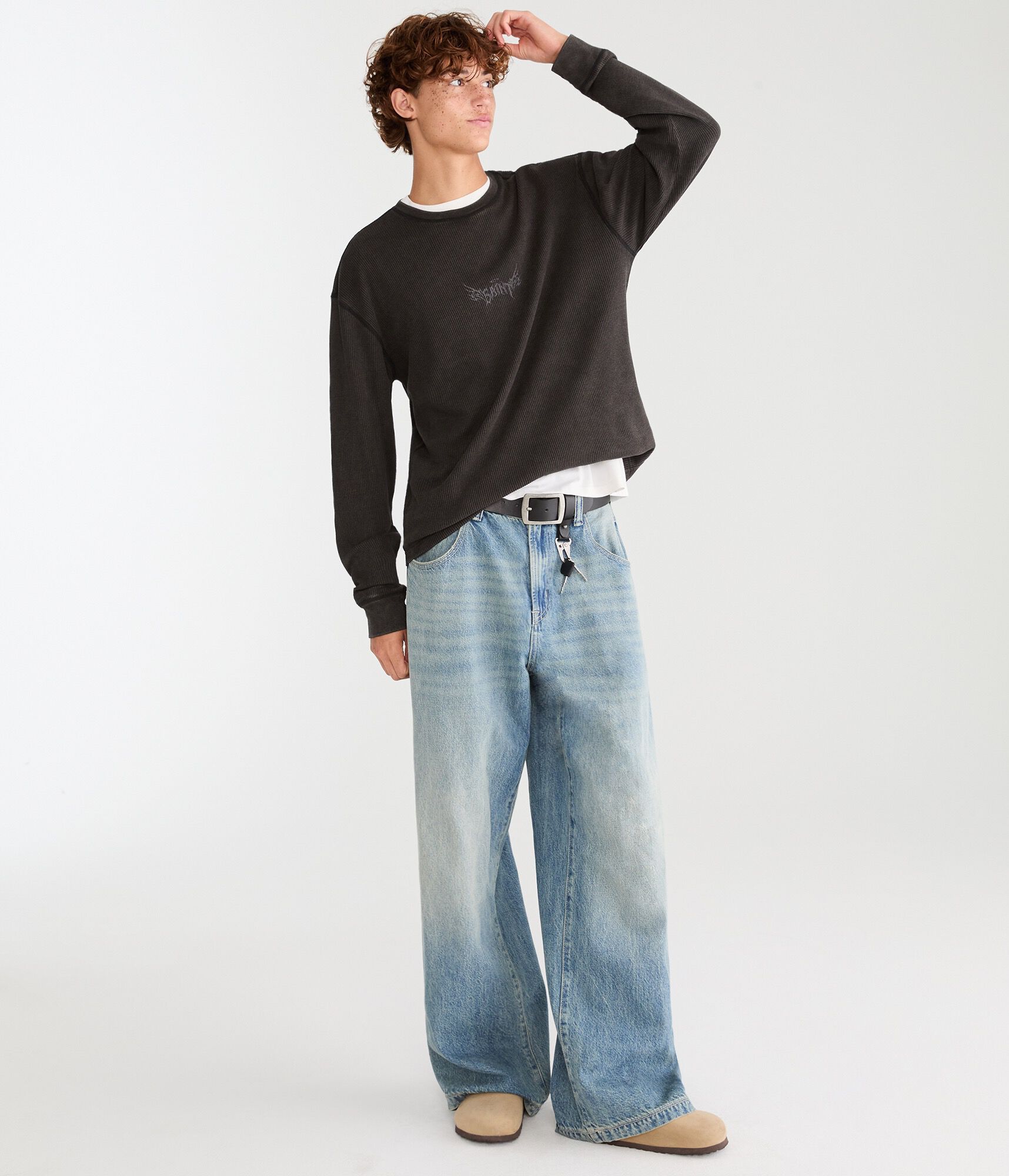 Long Sleeve Saint Thermal Crew Tee