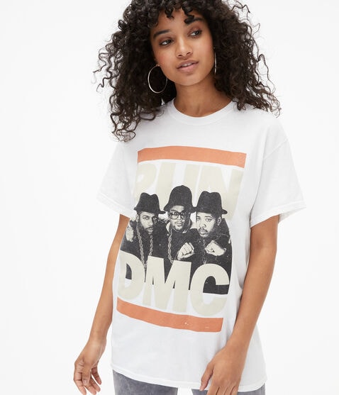 Run DMC Boyfriend Graphic Tee***