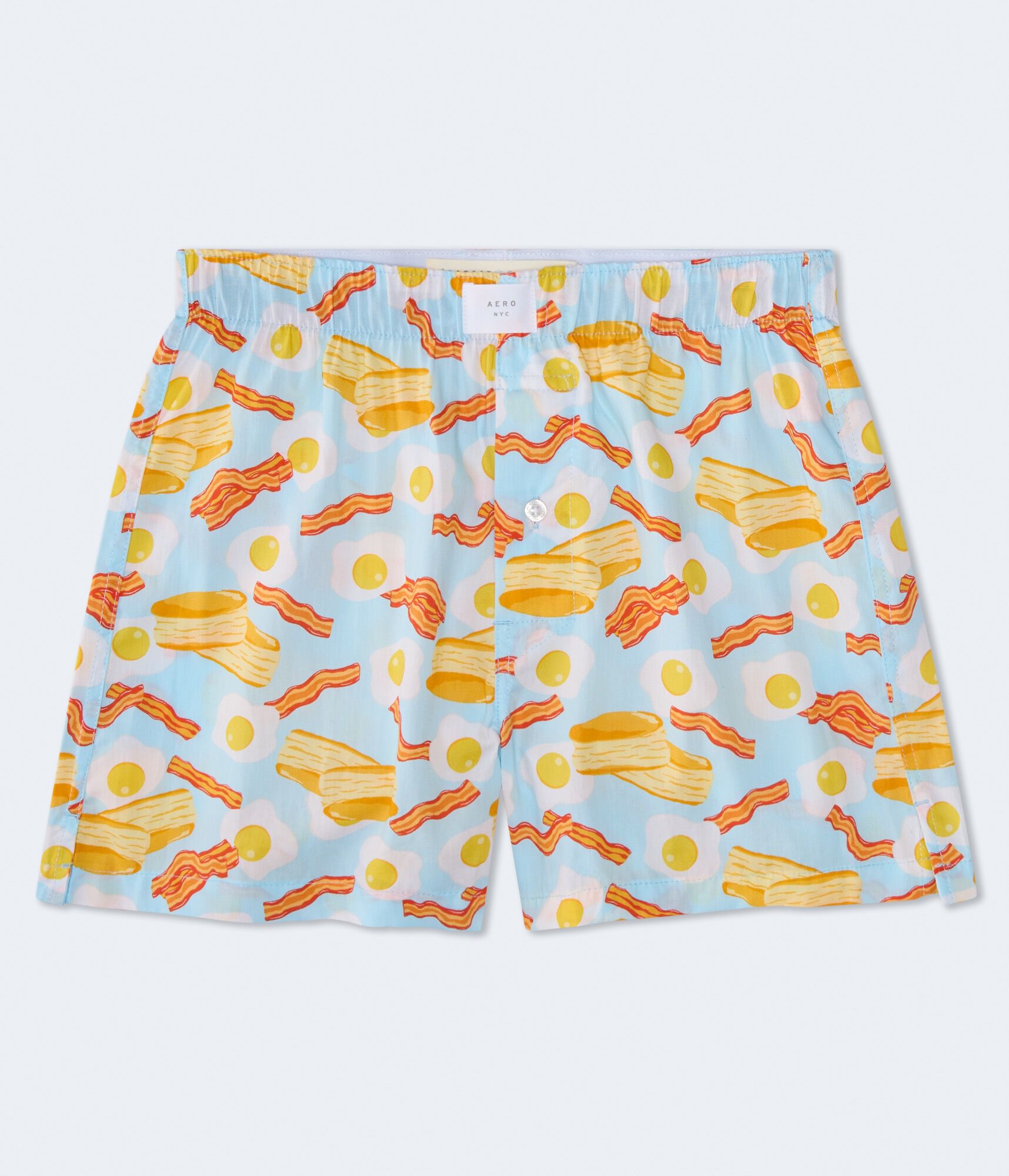 Eggs &amp; Bacon 4" Woven Boxers