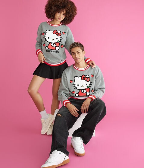 Hello Kitty Aeropostale Crew Sweatshirt Hello Kitty Aeropostale Crew Sweatshirt