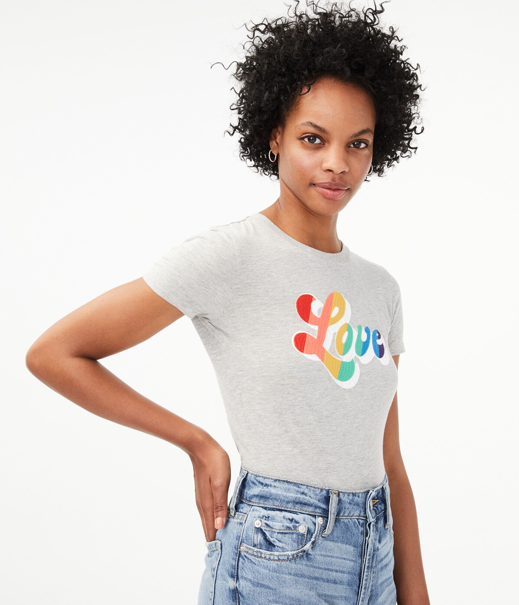 Rainbow Love Graphic Tee