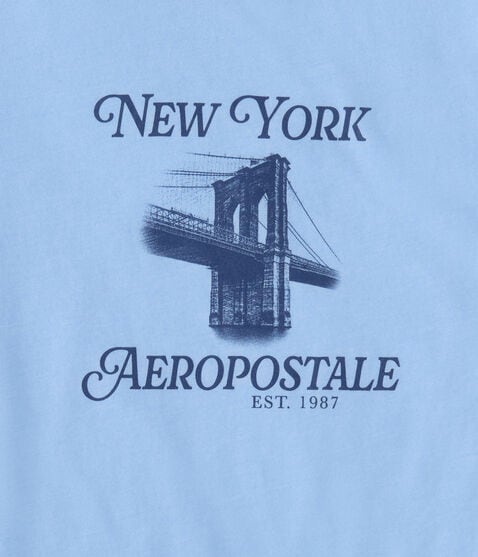 Aeropostale Brooklyn Bridge Graphic Tee Aeropostale Brooklyn Bridge Graphic Tee