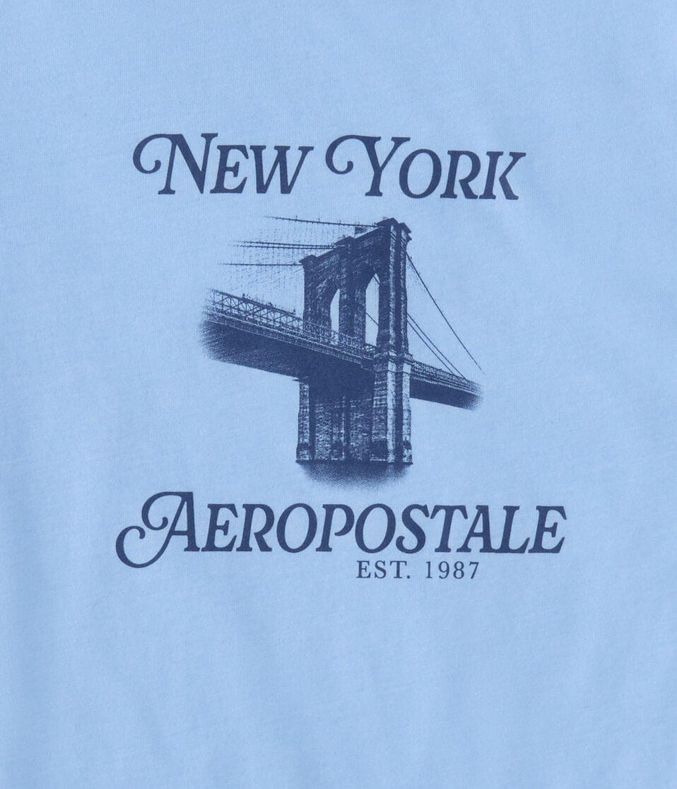 Aeropostale Brooklyn Bridge Graphic Tee