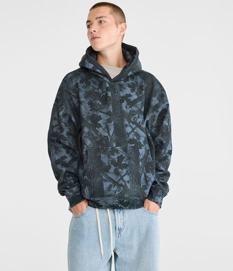 Cloud Soft Forest Camo Boxy Pullover Hoodie Cloud Soft Forest Camo Boxy Pullover Hoodie