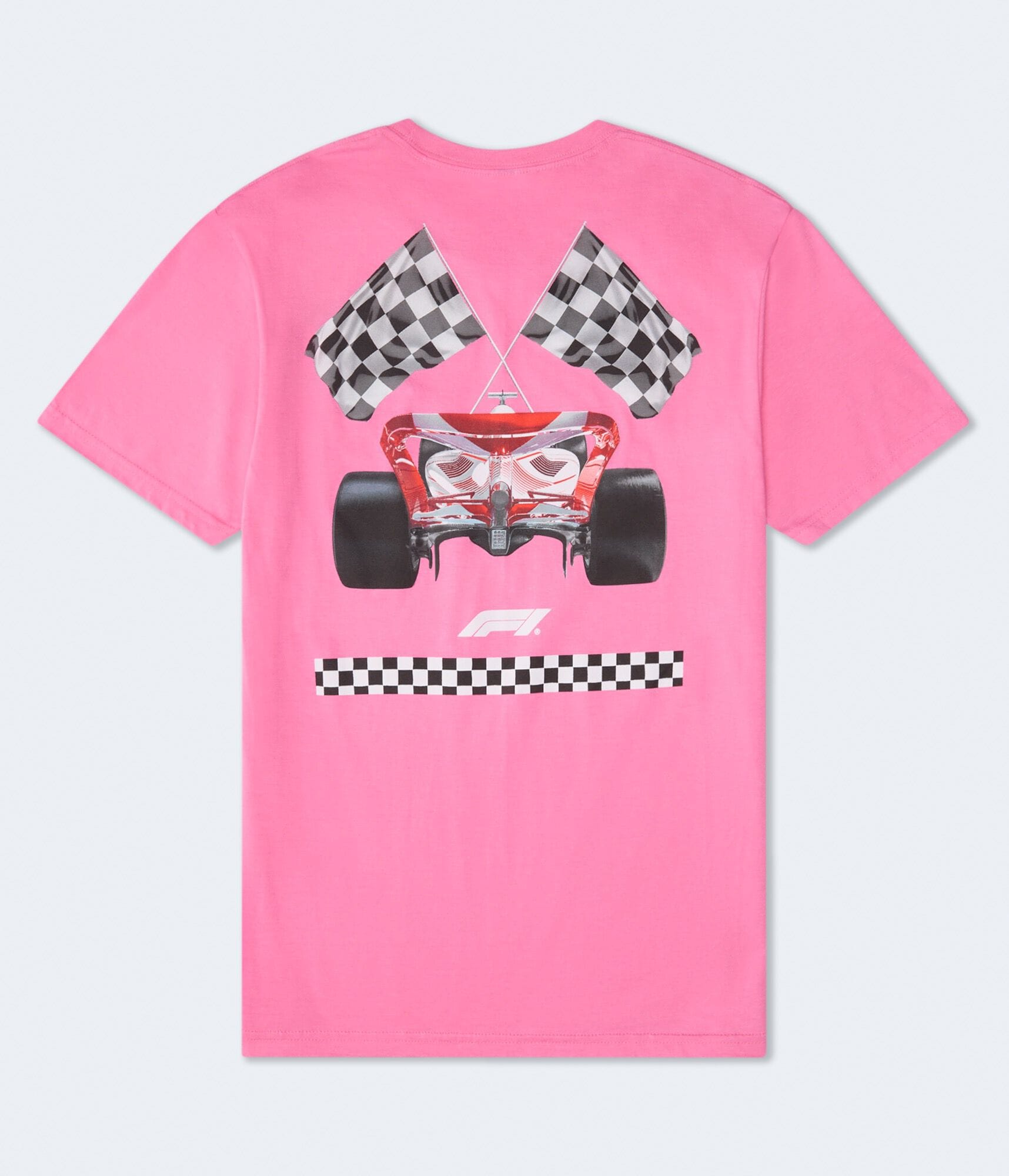 Formula 1 Checkered Flag Relaxed Graphic Tee