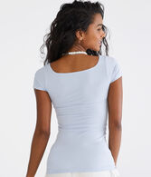 Seriously Soft Square-Neck Tee