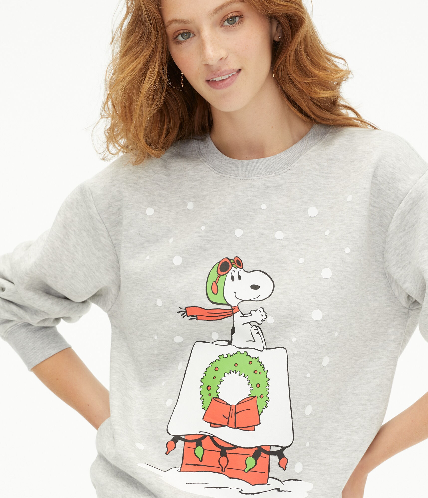 Christmas Snoopy Crew Sweatshirt Christmas Snoopy Crew Sweatshirt