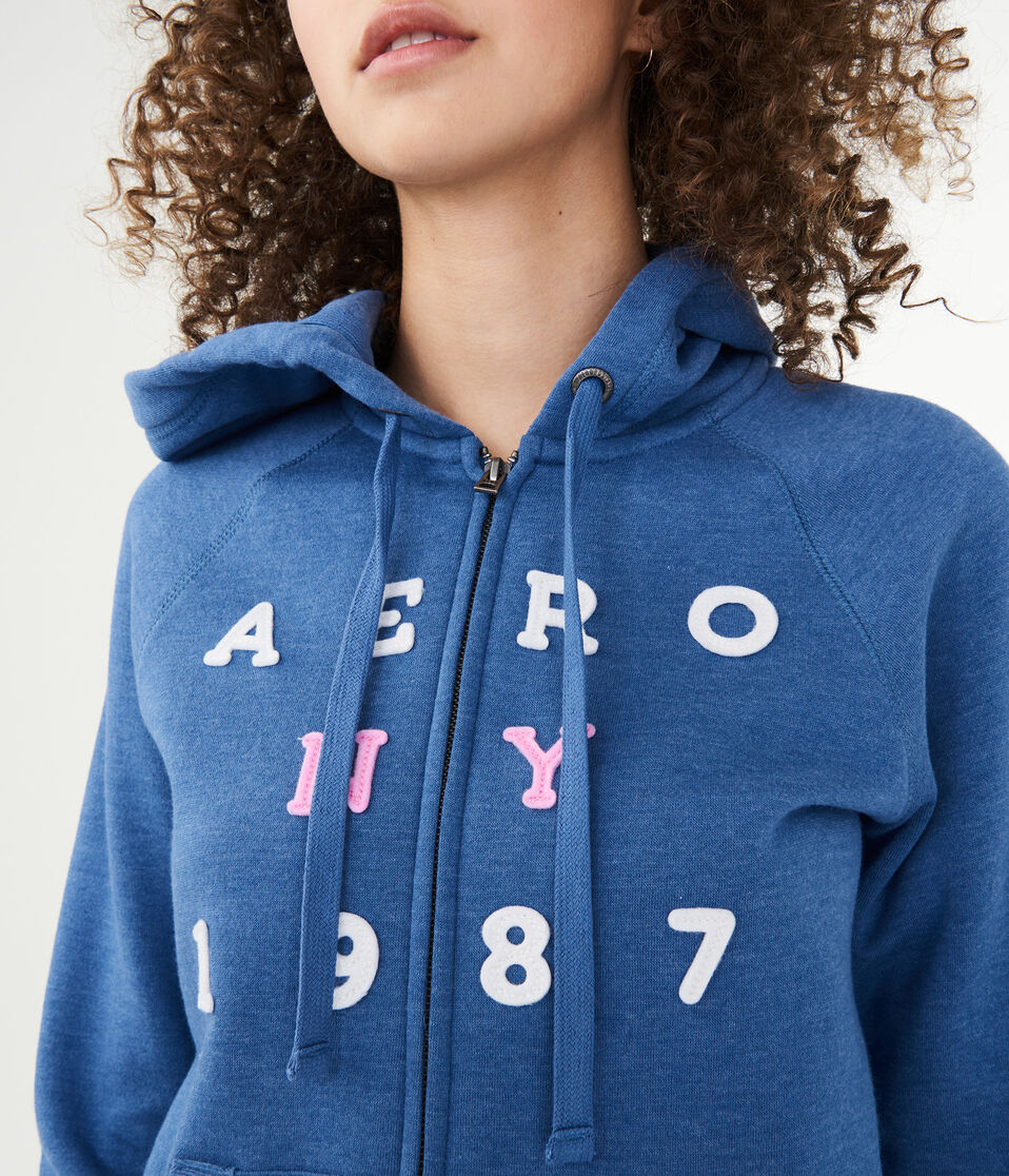 Aero NY 1987 Full-Zip Hoodie