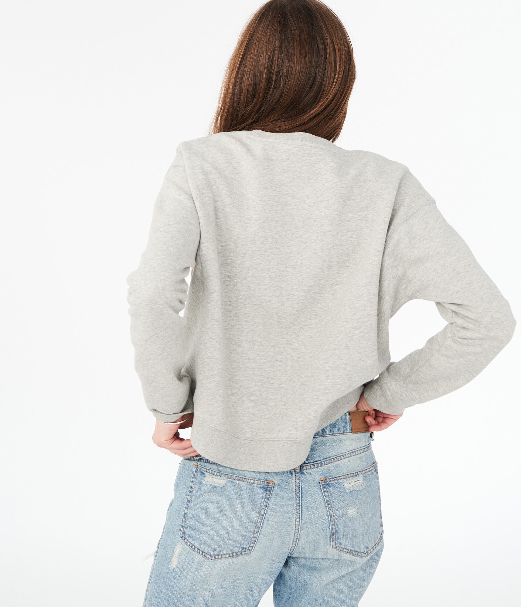 New York Aeropostale Circle Crew Sweatshirt