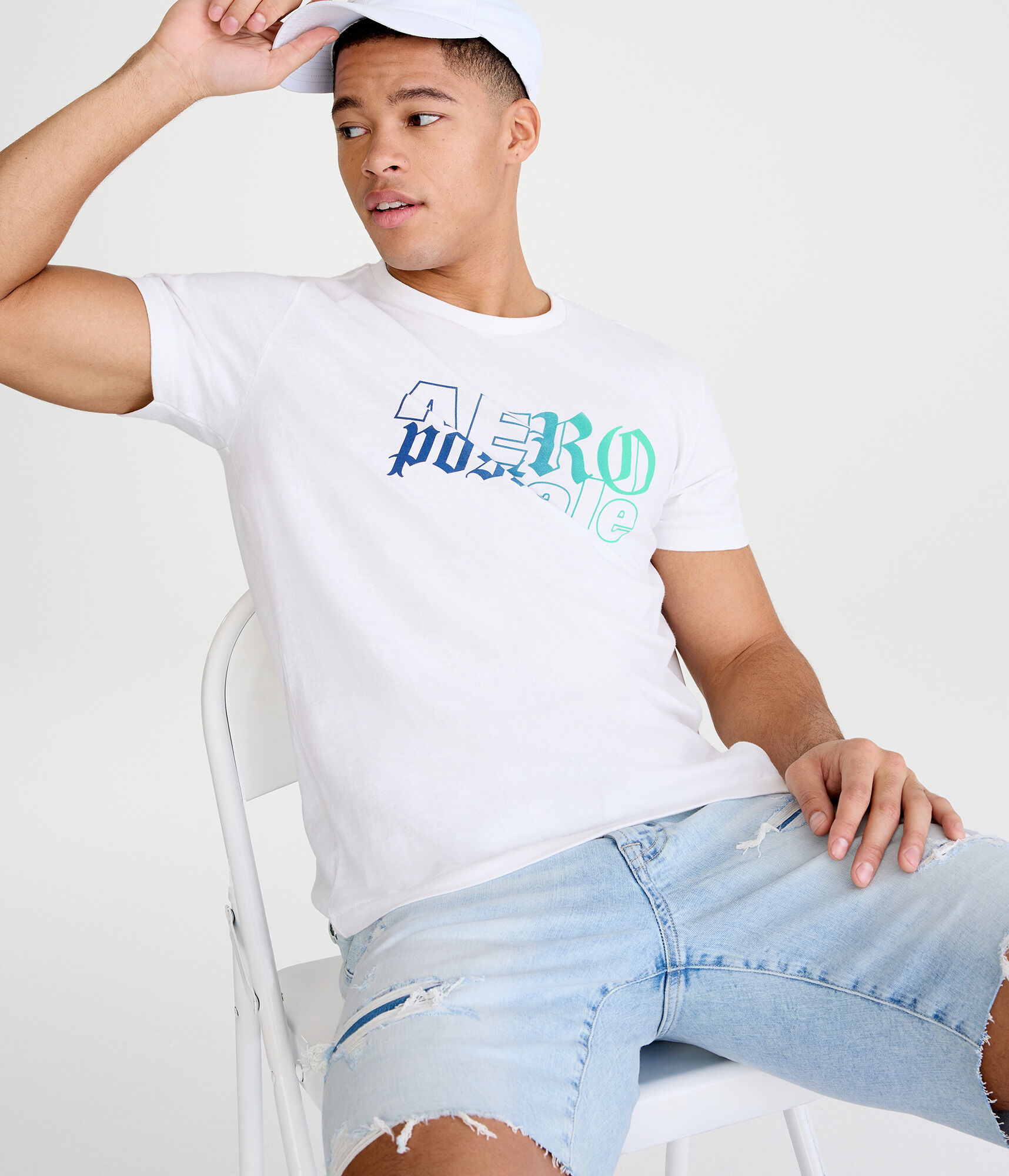 Aero Stacked Gothic Graphic Tee