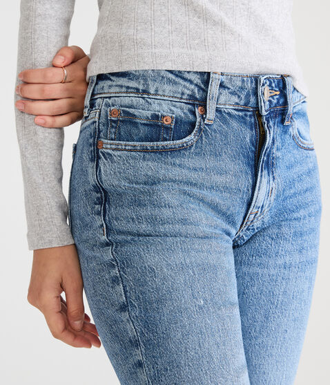 Mid-Rise Straight Ankle Jean Mid-Rise Straight Ankle Jean