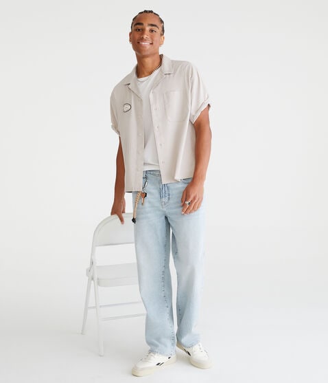Short Sleeve Engine Service Co. Mechanic Shirt Short Sleeve Engine Service Co. Mechanic Shirt