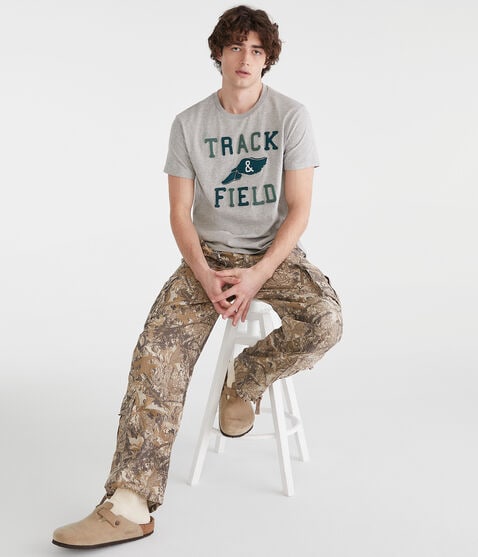 Track & Field Appliqué Graphic Tee Track & Field Appliqué Graphic Tee