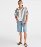 Vertical Stripe Boxy Shirt