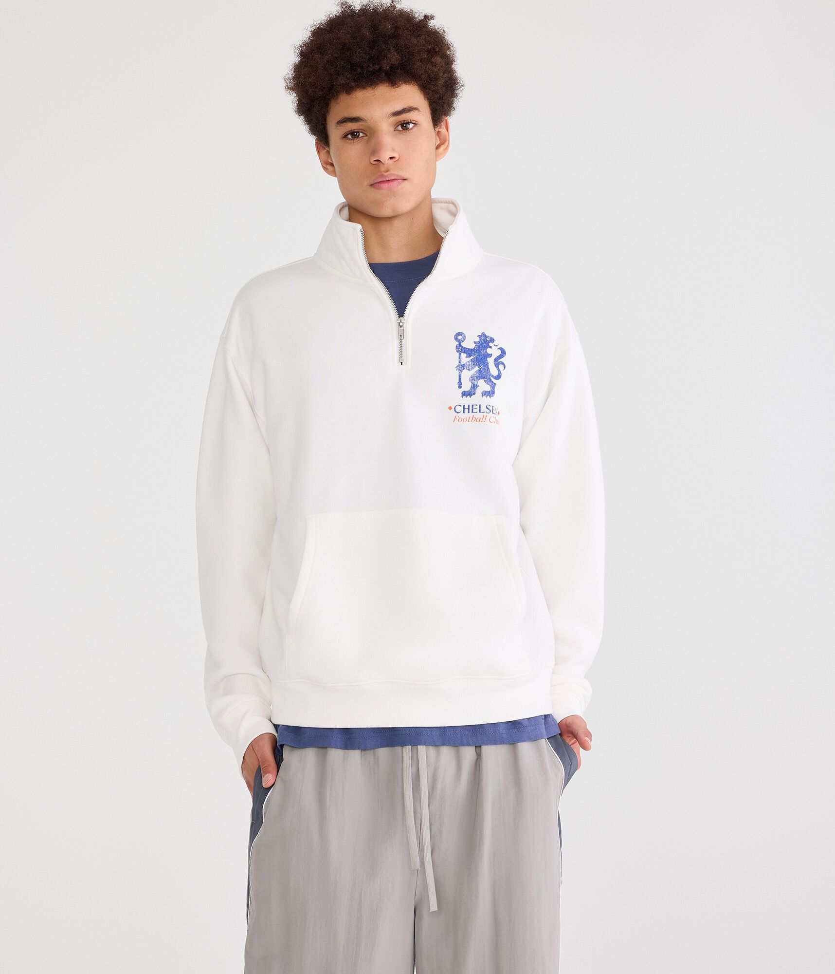 Chelsea FC Quarter-Zip Sweatshirt