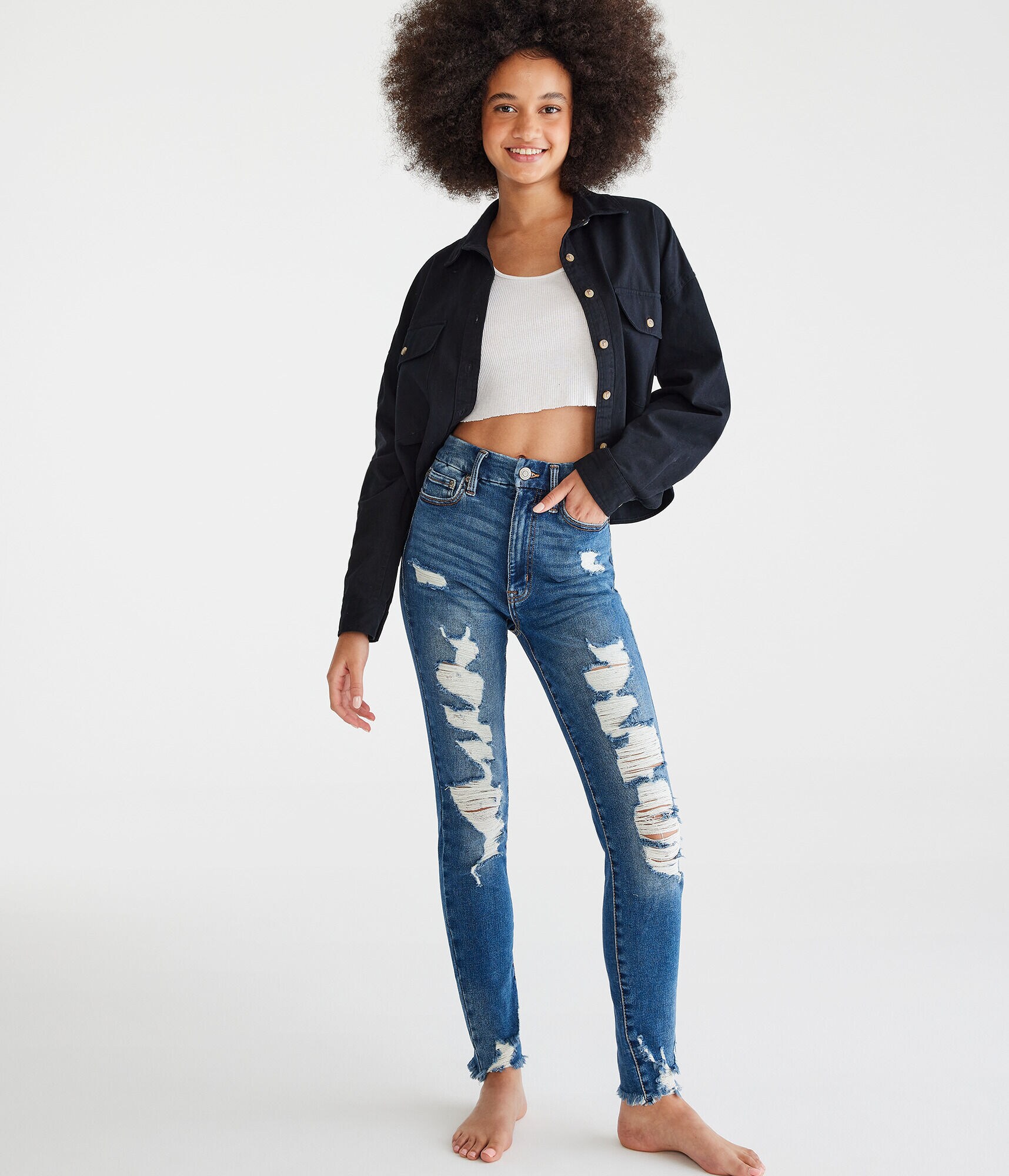 Super high rise curvy jegging clearance