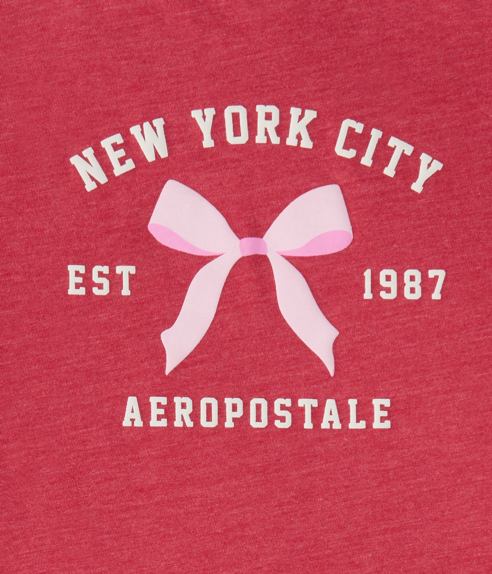 Aeropostale NYC Bow Graphic Tee