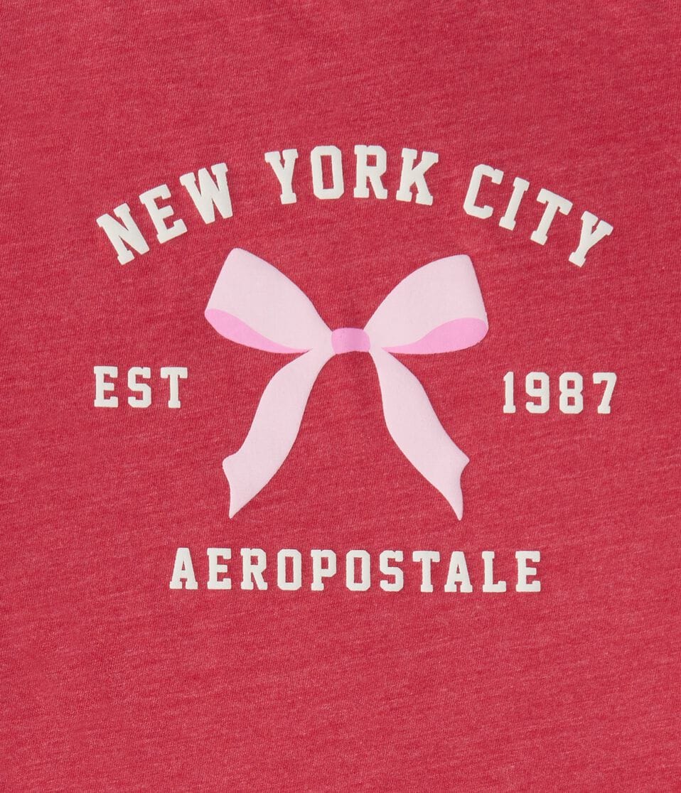 Aeropostale NYC Bow Graphic Tee