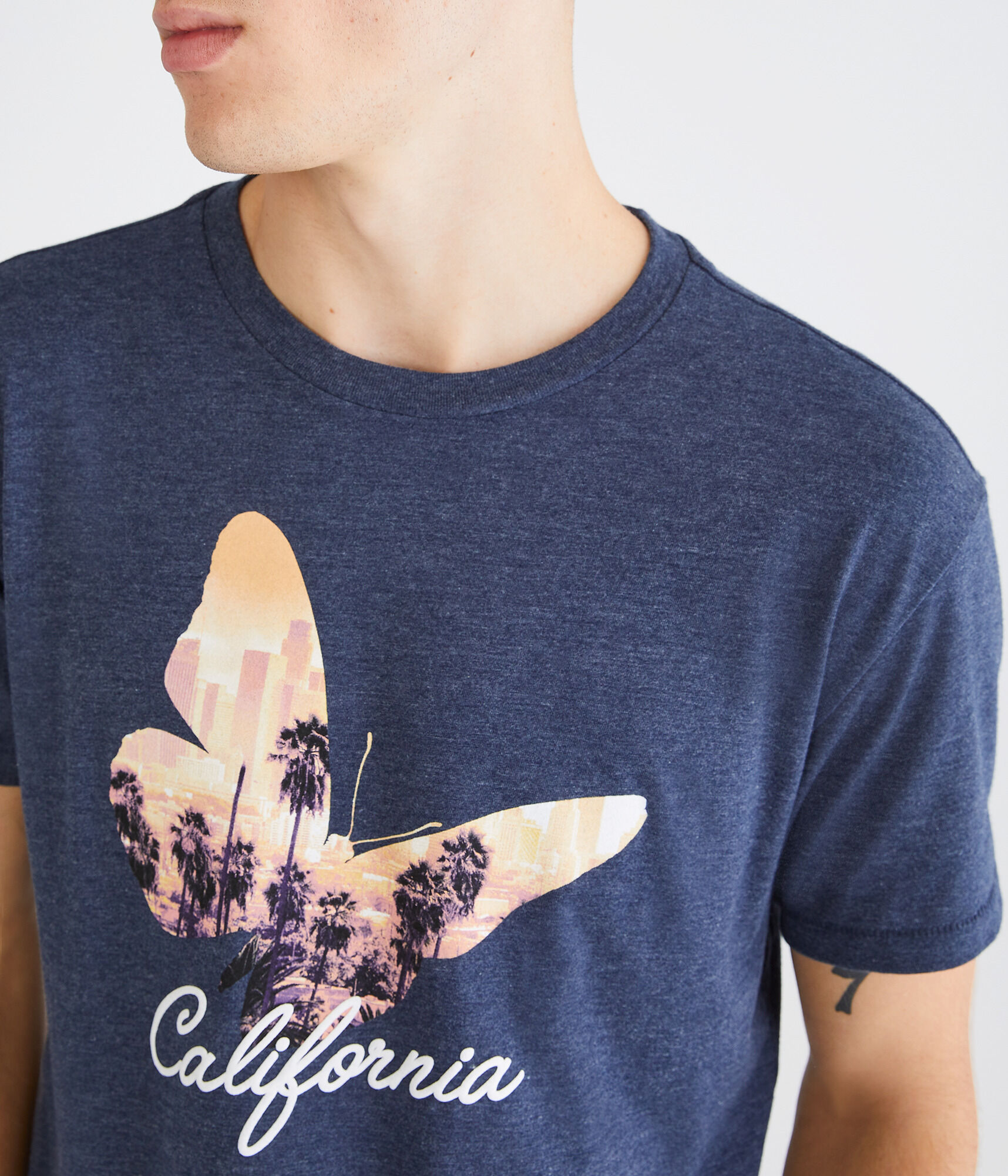 California Butterfly Graphic Tee