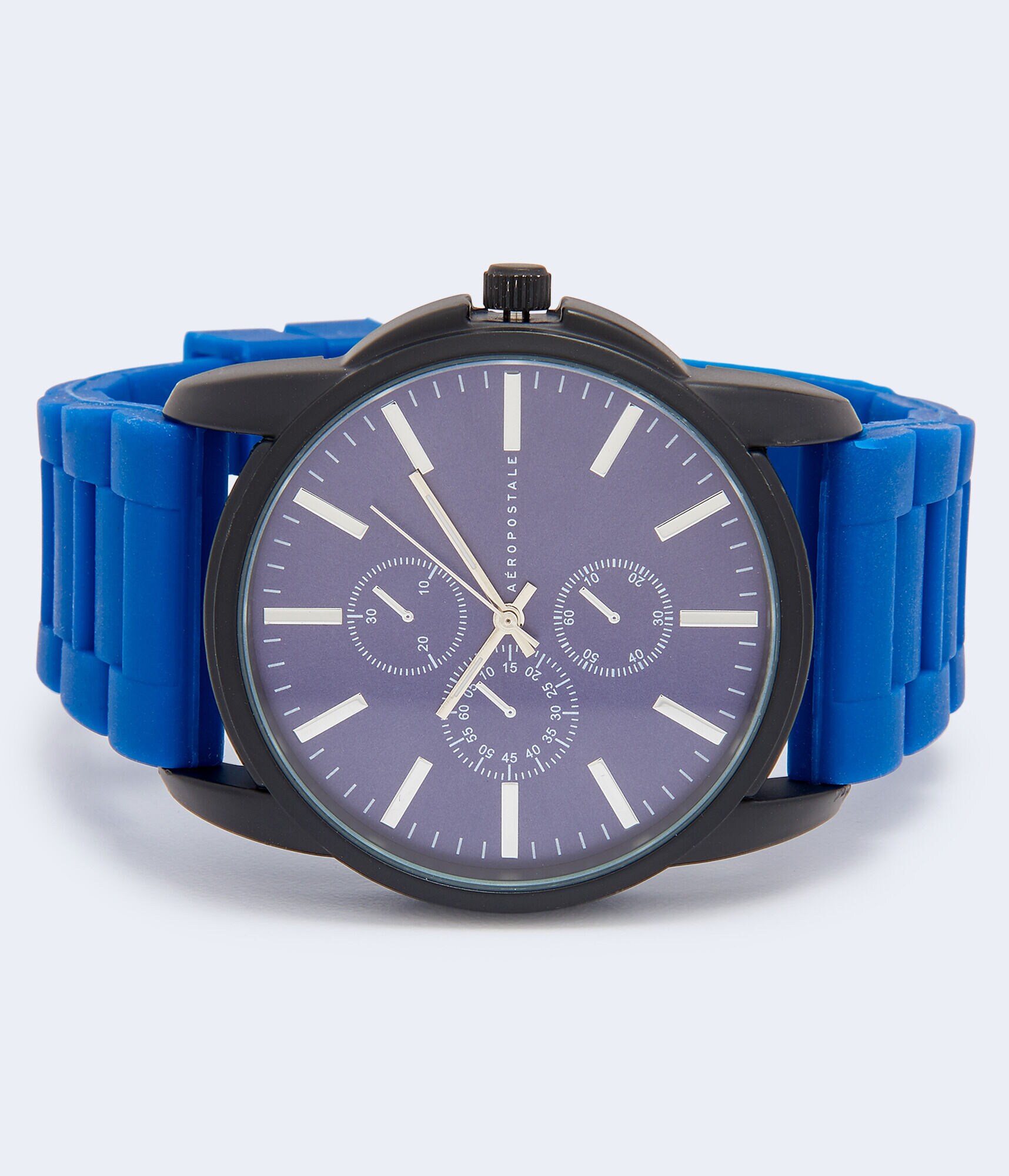Rubber Chrono Analog Watch