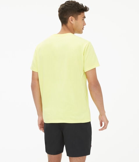 Aero Palm Tree Box Logo Appliqué Graphic Tee Aero Palm Tree Box Logo Appliqué Graphic Tee