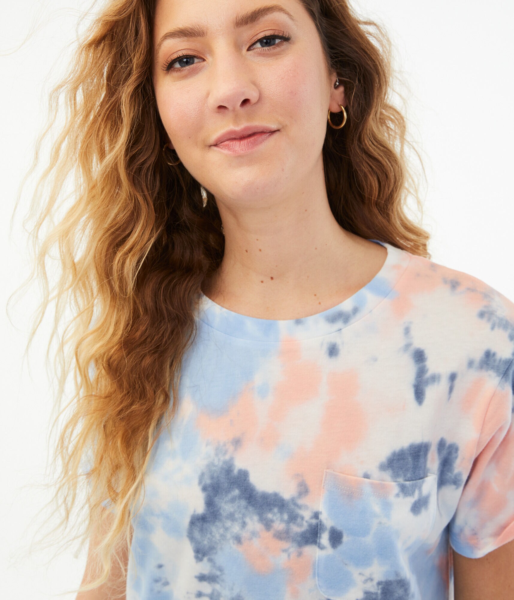 Tie-Dye Girlfriend Crew Tee