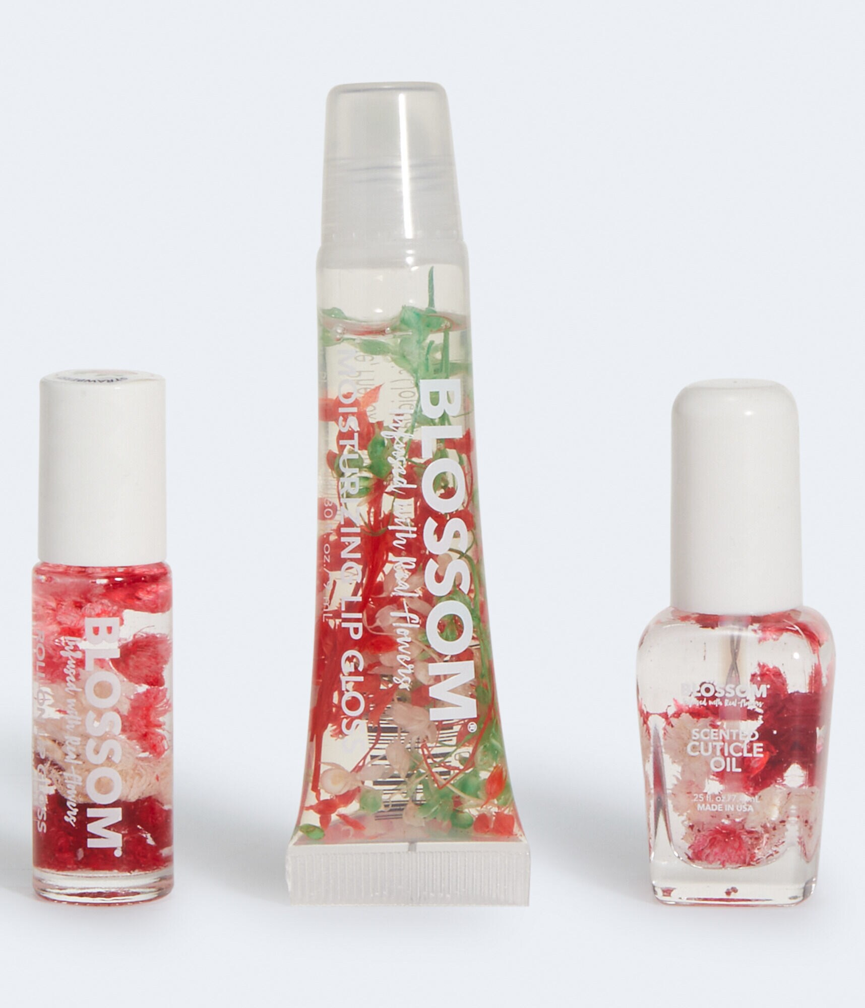 Blossom&reg; Lip Gloss &amp; Cuticle Oil 3-Piece Set