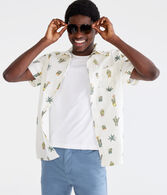 Cactus Print Relaxed Shirt