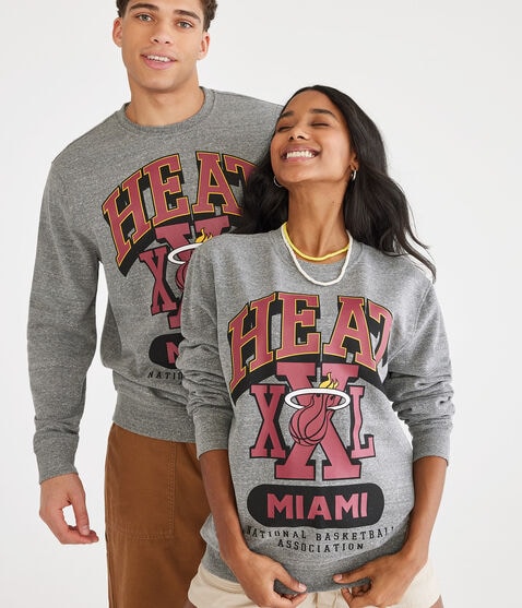 Miami Heat XXL Crew Sweatshirt Miami Heat XXL Crew Sweatshirt