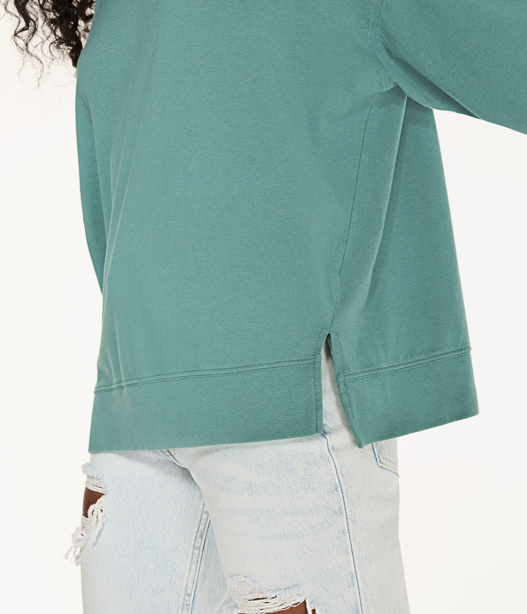 Oversized Crew Sweatshirt