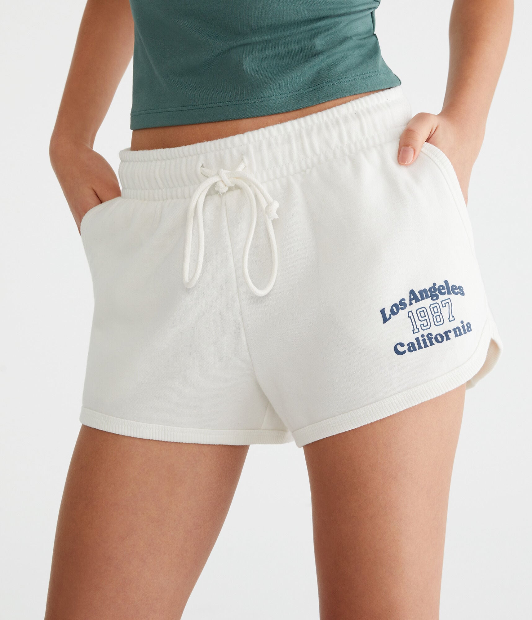 Los Angeles High-Waisted Dolphin Shorts