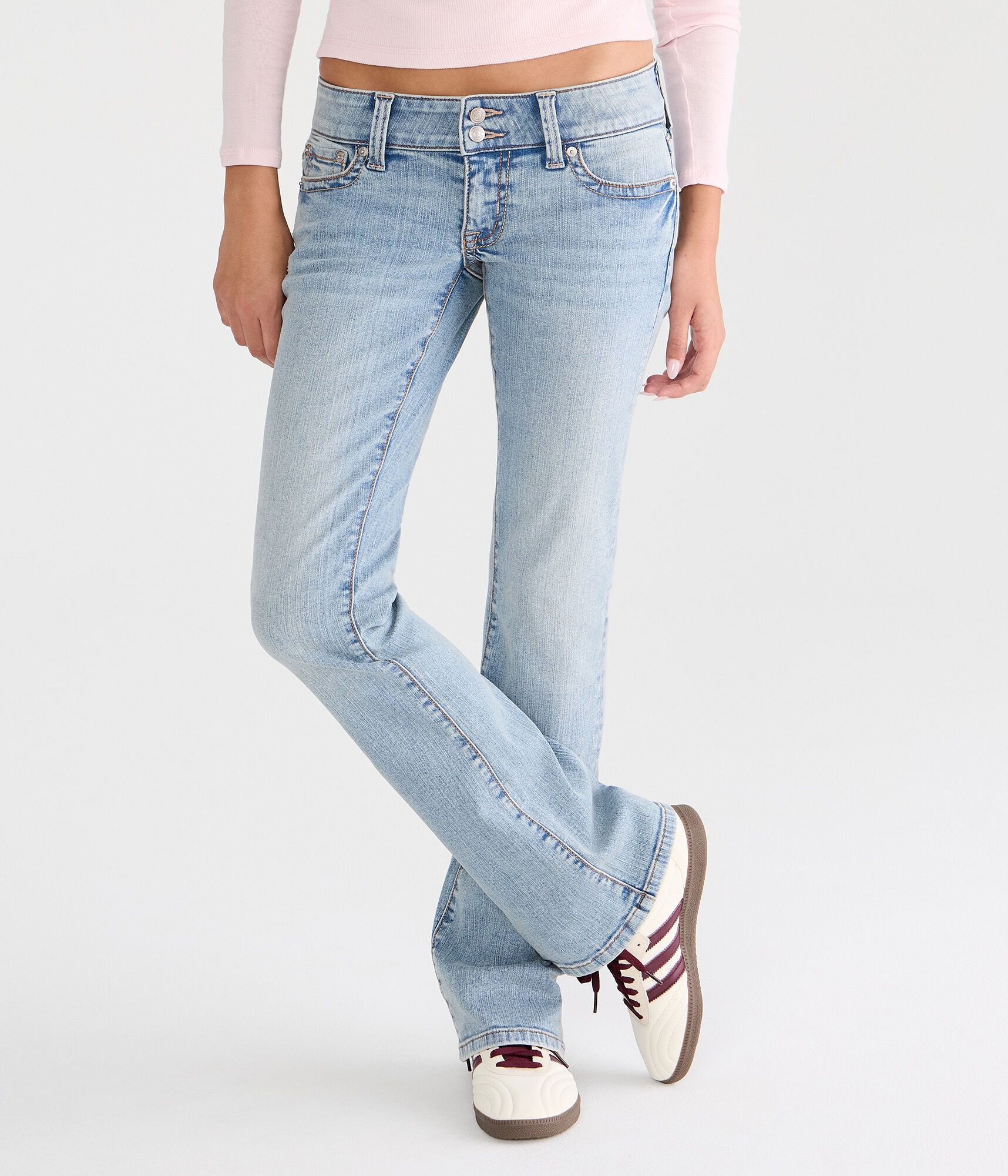 Super Low-Rise Bootcut Jean