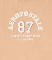 Aeropostale 87 Arch Appliqué Graphic Tee
