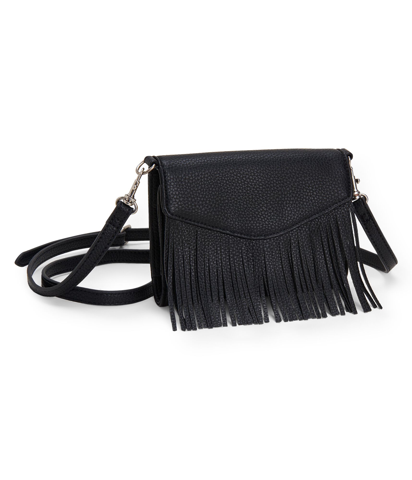Fringe Tech Crossbody Bag