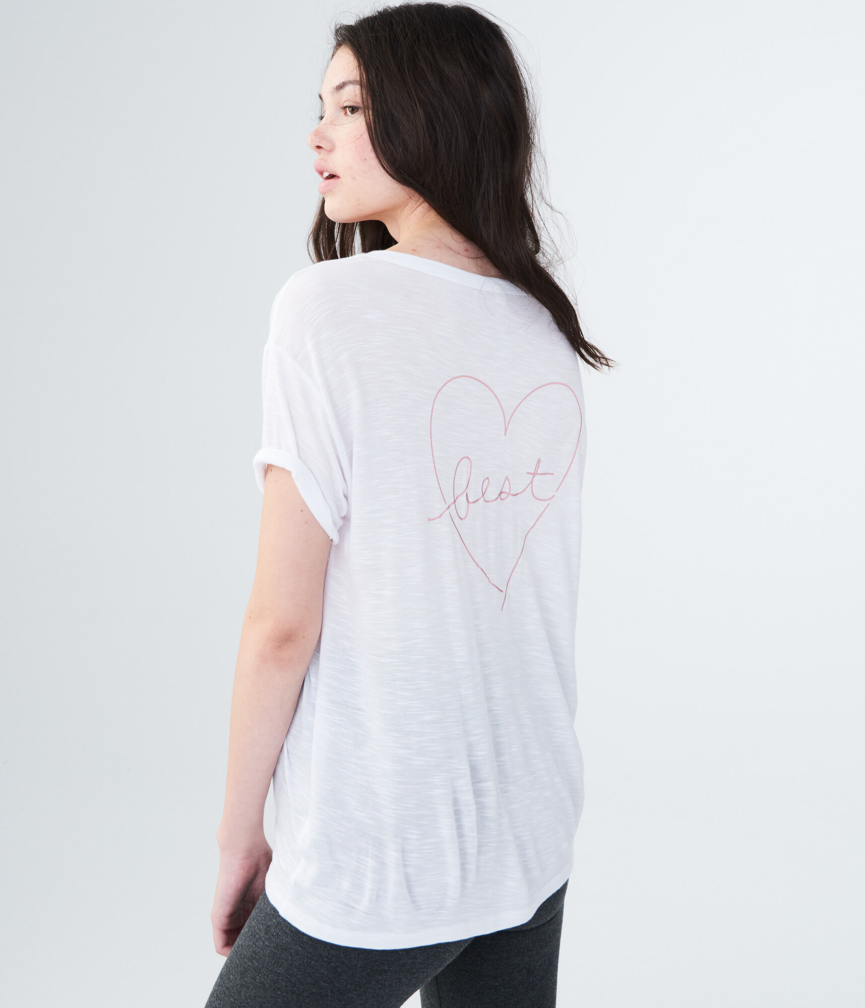 LLD Best Heart Slash Graphic Tee