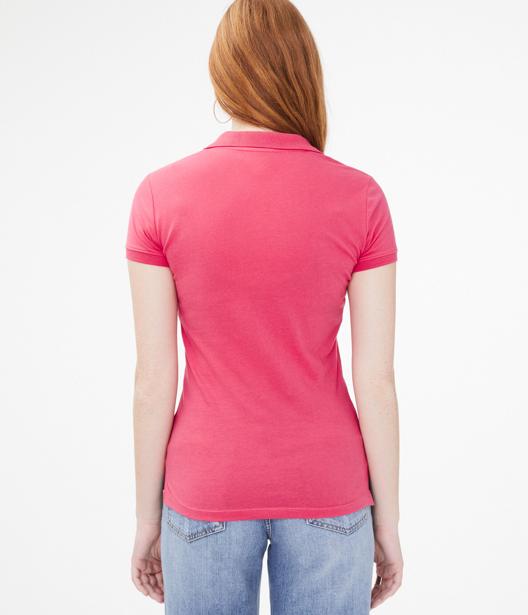 Aeropostale Script Jersey Polo