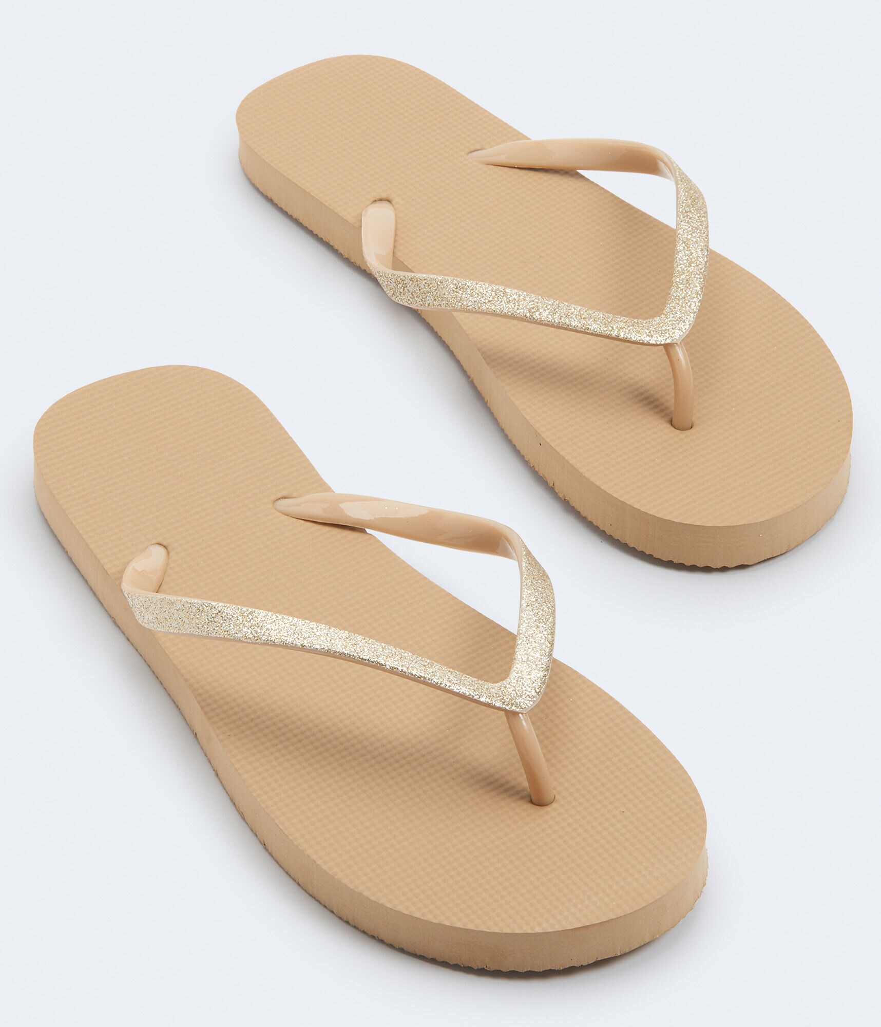Glitter Strap Flip-Flop