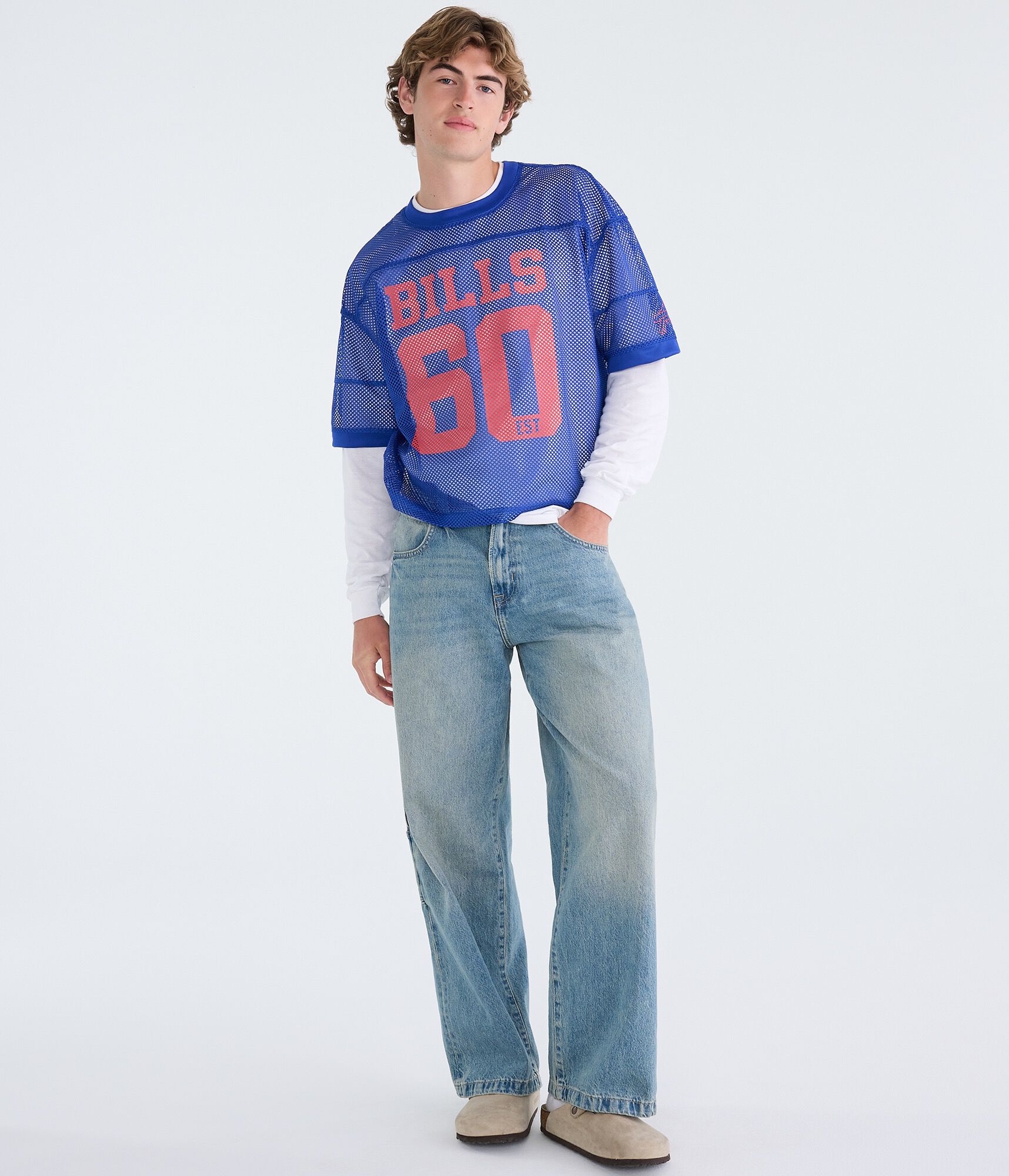 Buffalo Bills Boxy Mesh Tee
