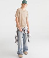 Geometric Sweater Tee