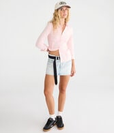 Long Sleeve Pleated Fitted Shirt