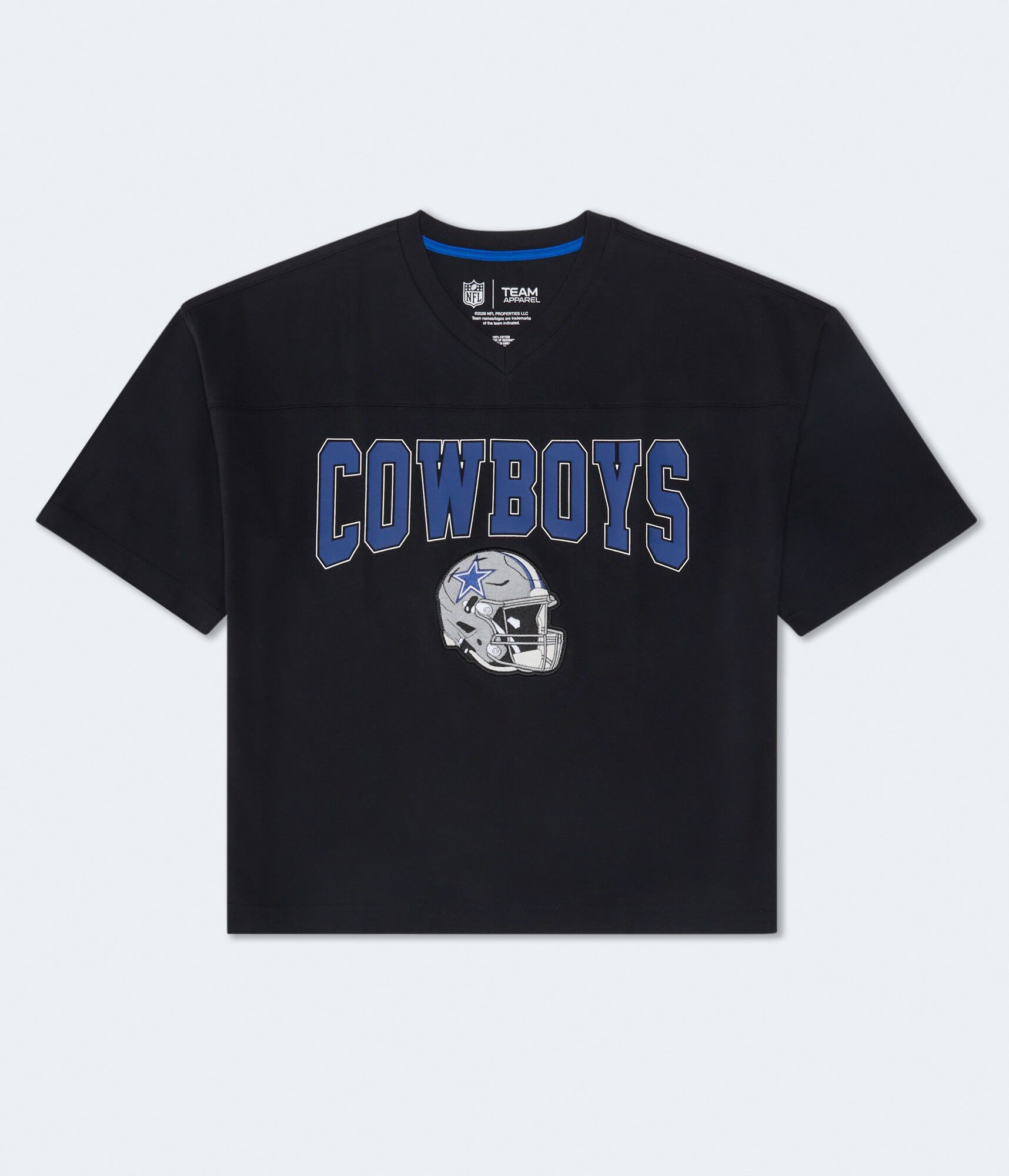 Dallas Cowboys Boxy V-Neck Graphic Tee