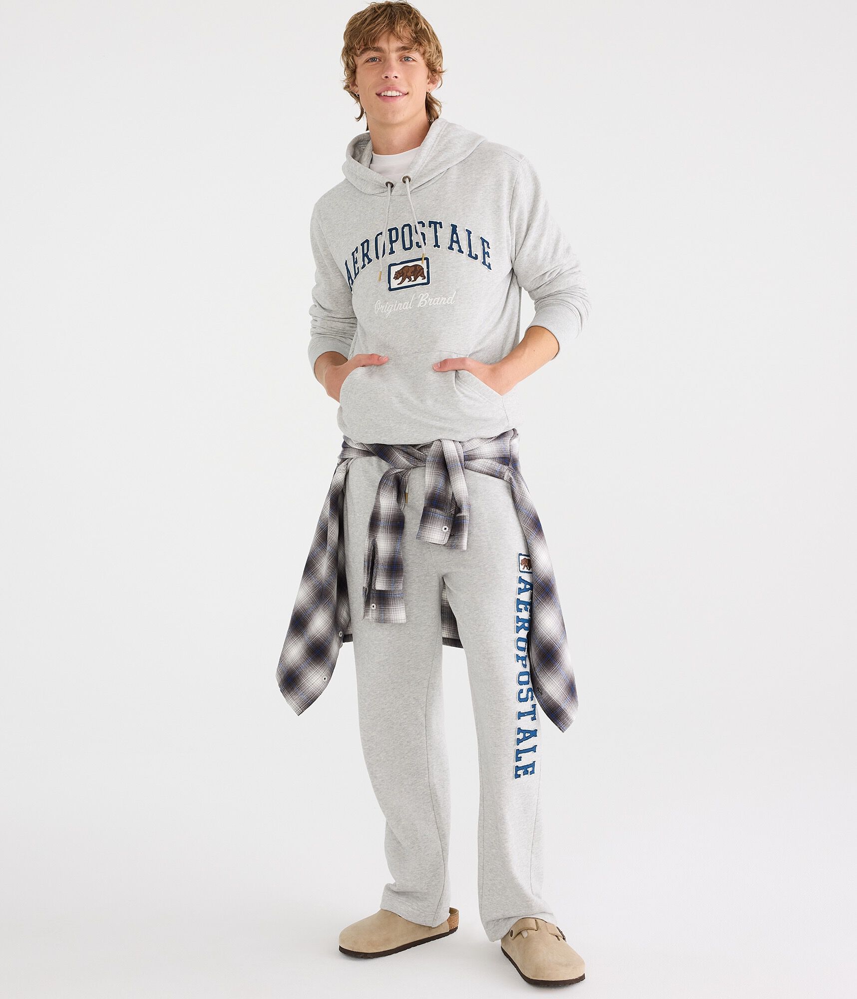 Aeropostale Bear Heritage Pullover Hoodie