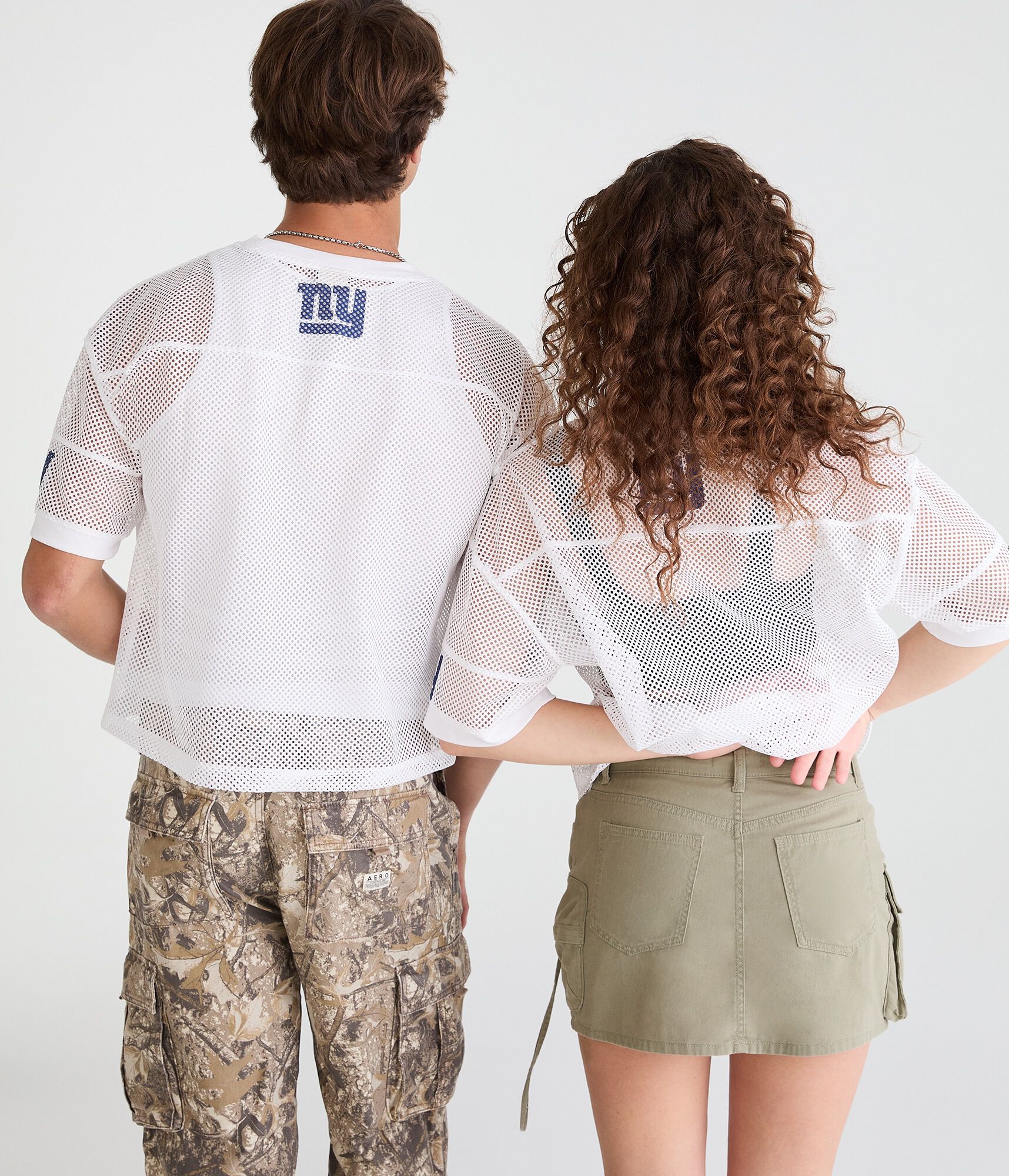 New York Giants Boxy Mesh Tee