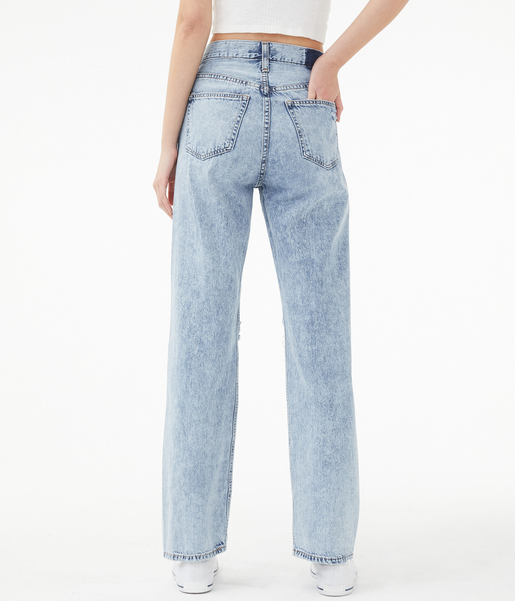 Real Denim High Waisted 90s Ankle Skinny Jean