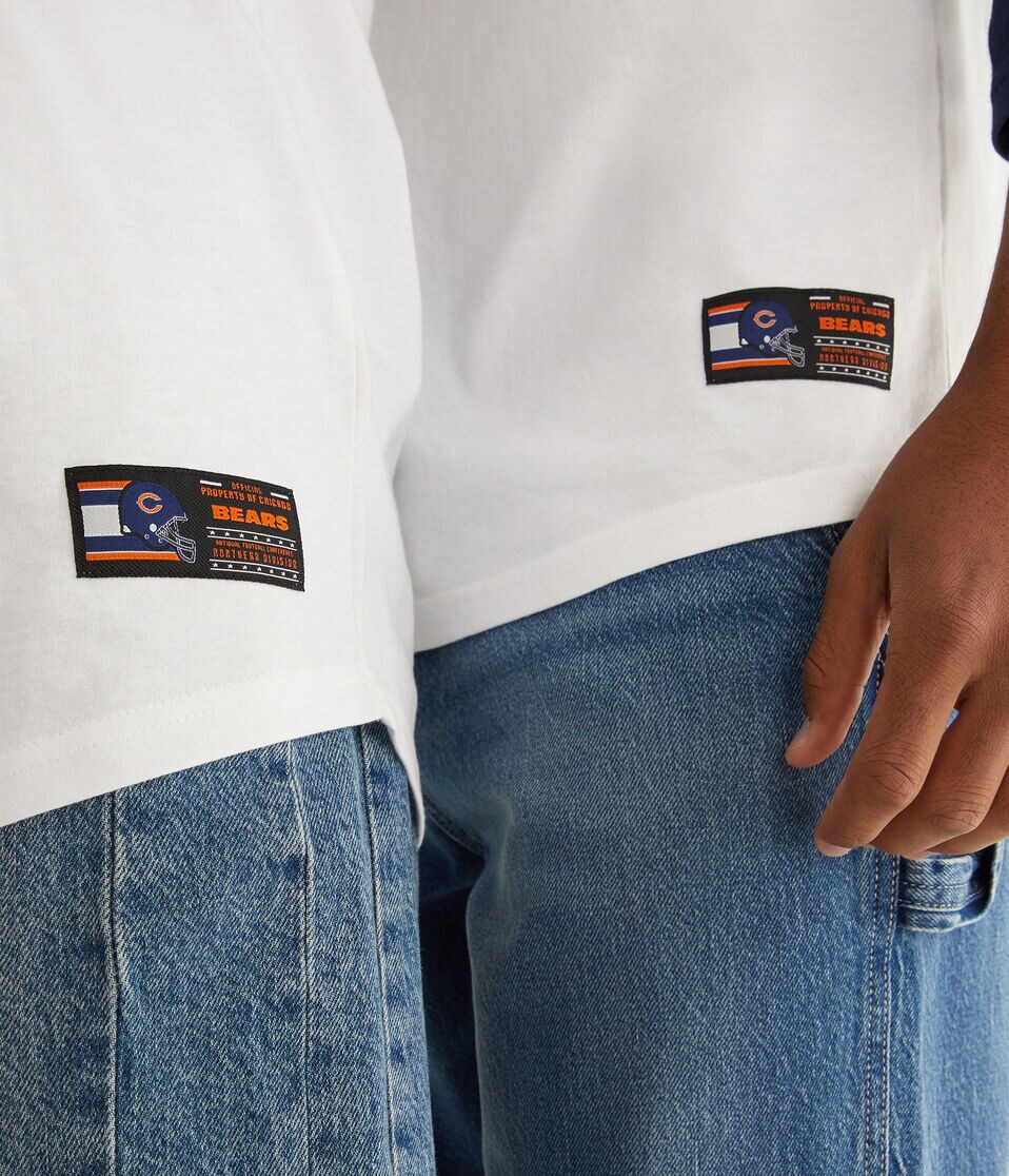 3/4 Sleeve Chicago Bears Relaxed Raglan Tee